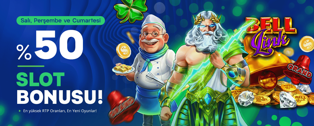 %50 SLOT BONUSU